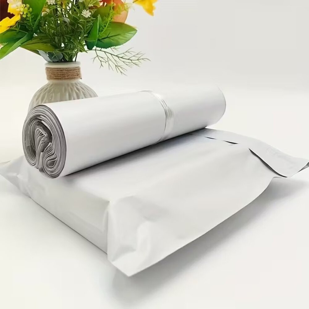 24 X 24 POLYMAILERS IN WHITE - GET 10